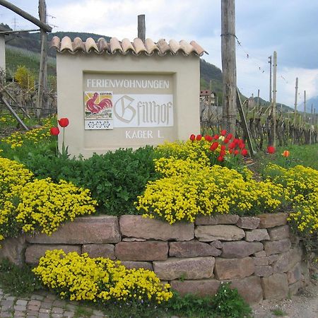 Gfillhof Ferienwohnung 3 Appiano Sulla Strada Del Vino Zewnętrze zdjęcie